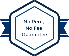 No Rent, No Fee Guarantee
